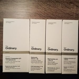 The Ordinary skin care bundle - 4 pieces
